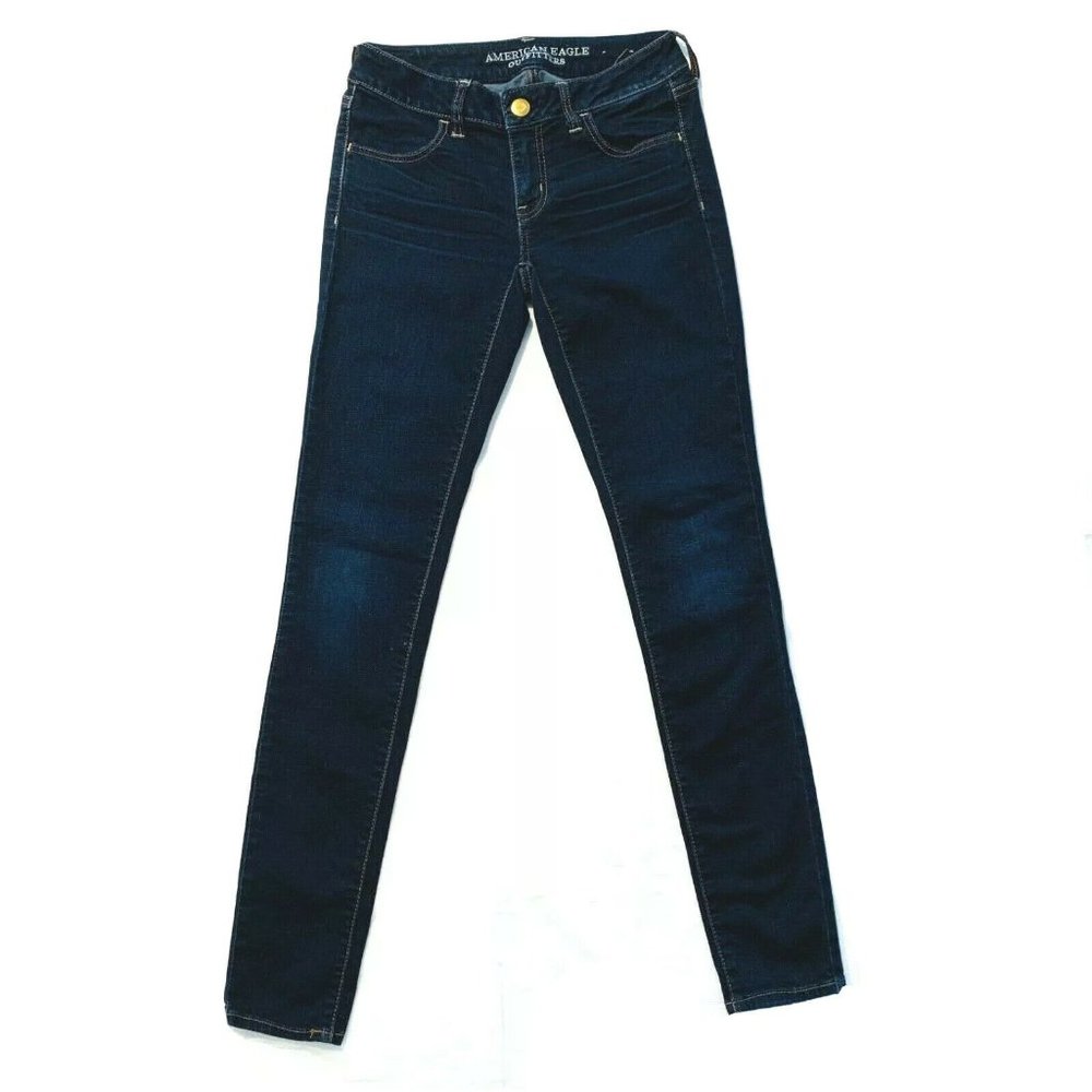 American Eagle Jegging‎ Super Stretch Whisker Dark